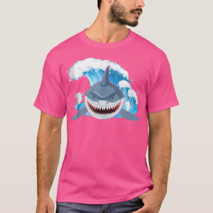 Orca Plush Shark T-Shirt Hai T-Shirt Frauen im Süd