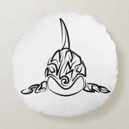 Orca Rundes Kissen