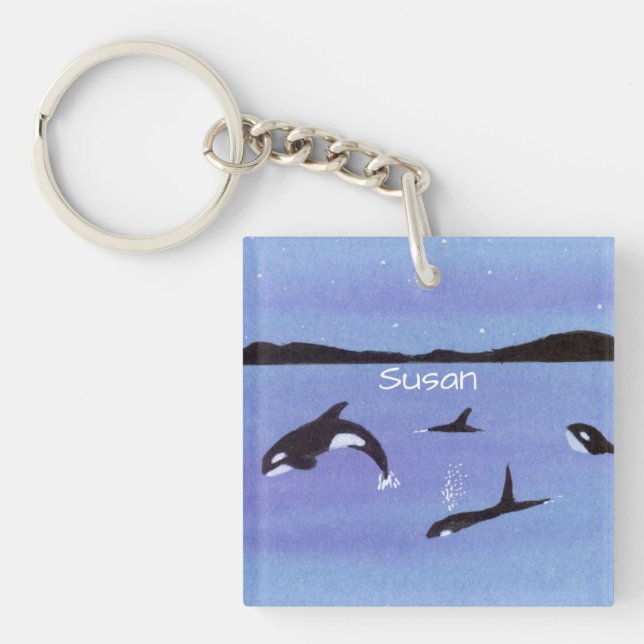 Orca Schlüsselanhänger (Vorderseite)