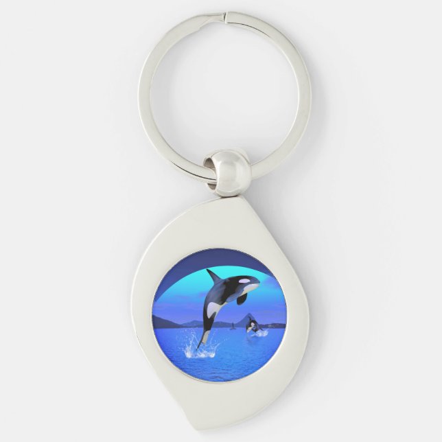 Orca Schlüsselanhänger (Vorderseite)