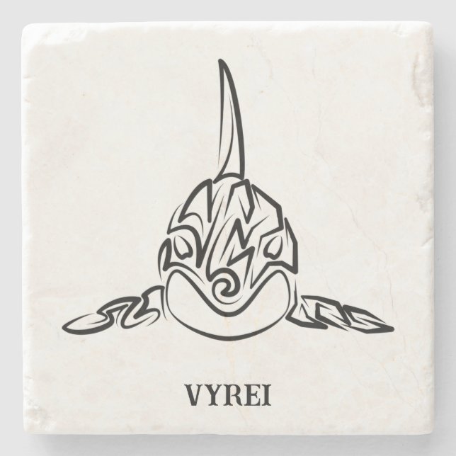 Orca Steinuntersetzer (Vorderseite)