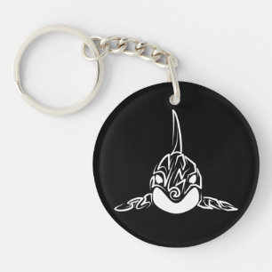 Orca tribale noire et blanche