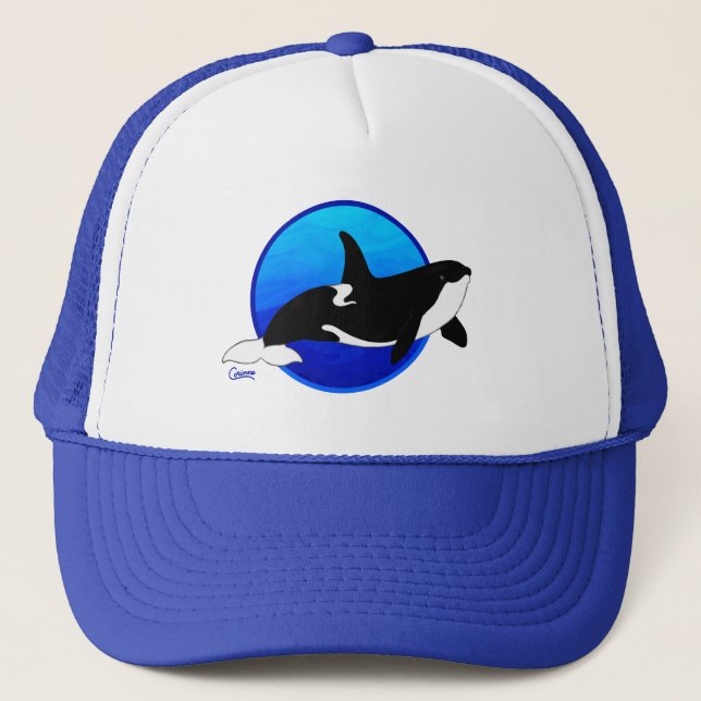 Orca - Trucker Hat Truckerkappe (Vorderseite)