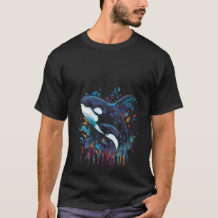 Orca Wal Fisch Lieblingstier T-Shirt