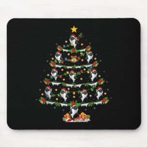 Orca-Weihnachtsbaumlichter Lustiges Meer Tier Orca Mousepad