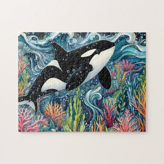 Orca Whale (Horizontal)