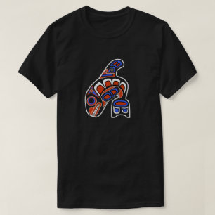 Orca Whale Alaska Haida Tribal Art Native American T-Shirt