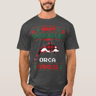 Orca Whale Christmas Pyjama Ugly Christmas Sweat
