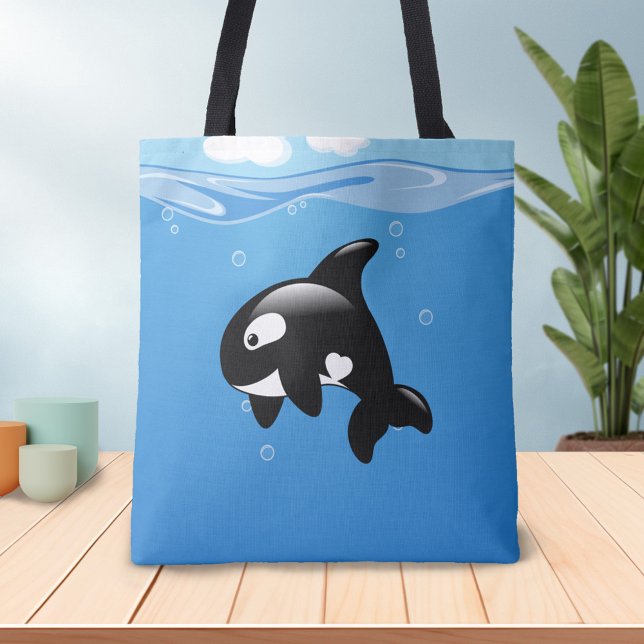 Orca Whale im Ozean Tasche (Von Creator hochgeladen)