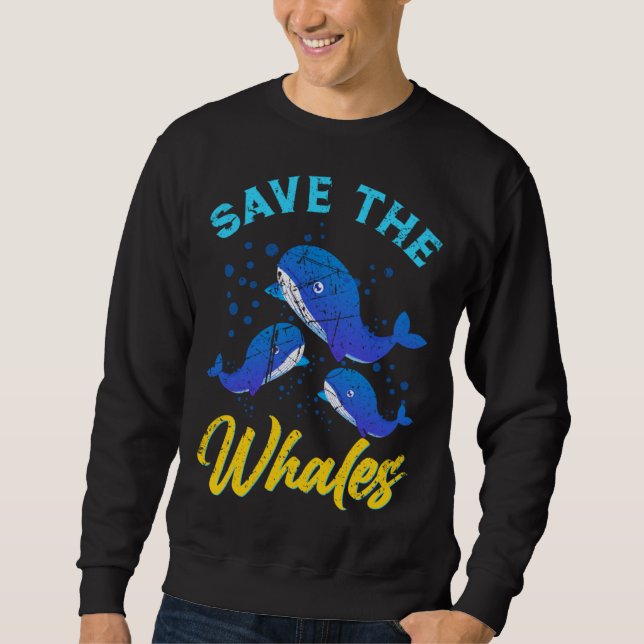 Orca Whale  Sea Animal Whale Species  1 Sweatshirt (Vorderseite)