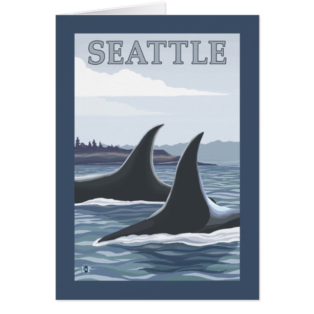 Orca Whales #1 - Seattle, Washington (Vorne)