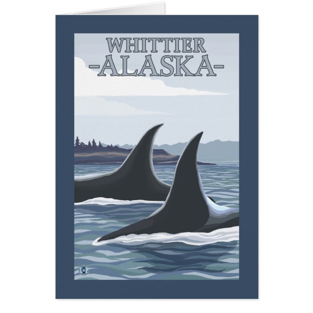 Orca Whales #1 - Whittier, Alaska (Devant)