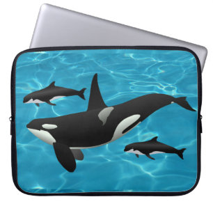 Orca Whales Laptopschutzhülle