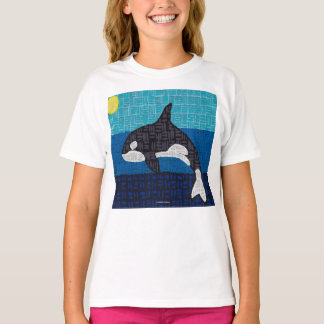 Orca (white) - Girl's Basic T-Shirt
