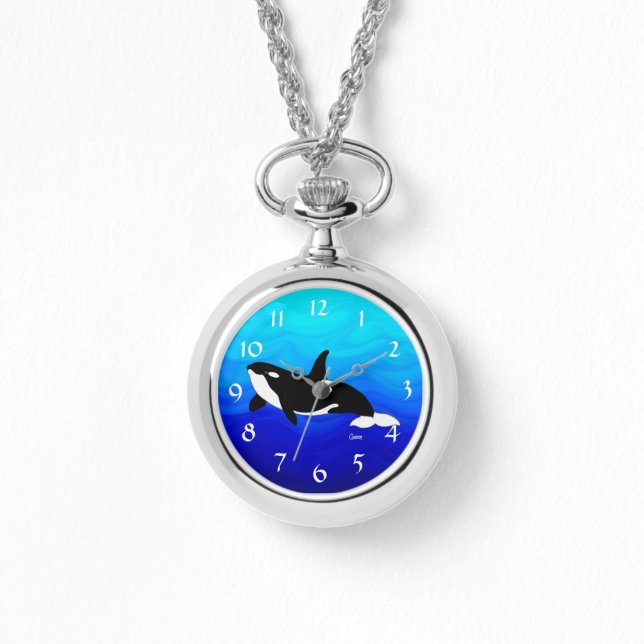 Orca - Wrap féminin autour de la montre (Recto)