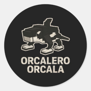 Orcalero Orcala - Lustige italienische Brainrot-Ki Runder Aufkleber