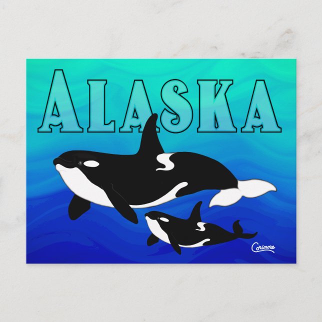 Orcas, Alaska - Postkarte (Vorderseite)