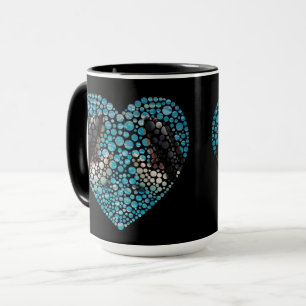 Orcas, das Geräusch des Ozeans, Tasse des Kaffees