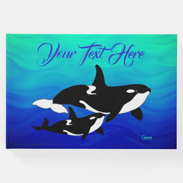 Orcas - Gästebuch (Vorderseite)