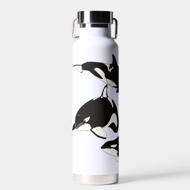 Orcas Trinkflasche (Vorne)
