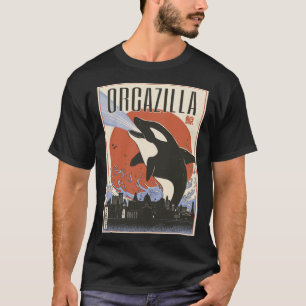 Orcazilla Asien Wal T-Shirt
