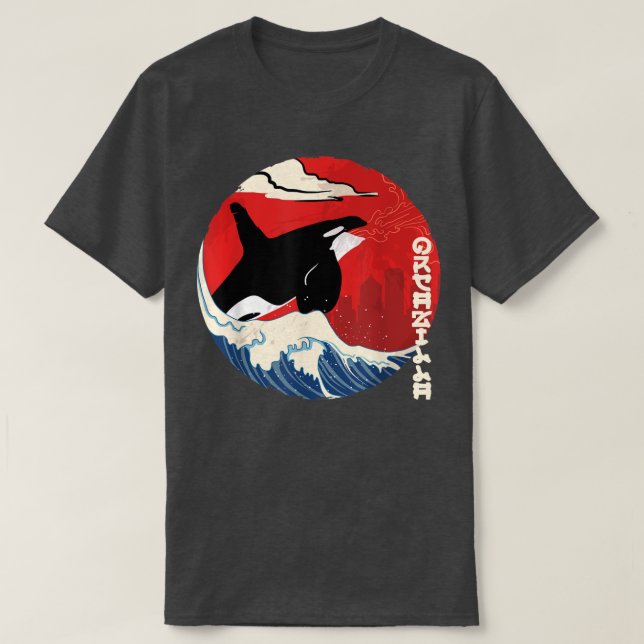 Orcazilla  T-Shirt (Design vorne)