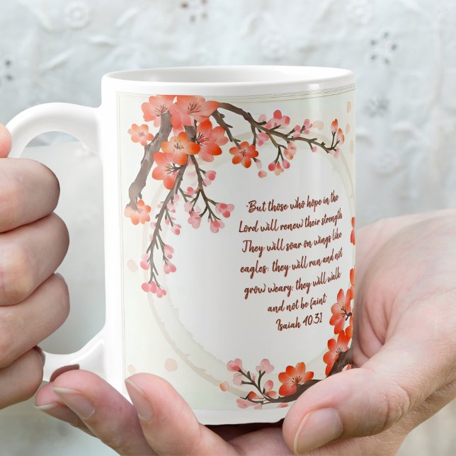 Orchard Bloom Zweige  Kaffeetasse (Von Creator hochgeladen)
