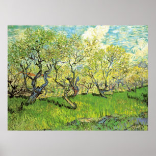 Orchard in Blossom von Vincent van Gogh Poster