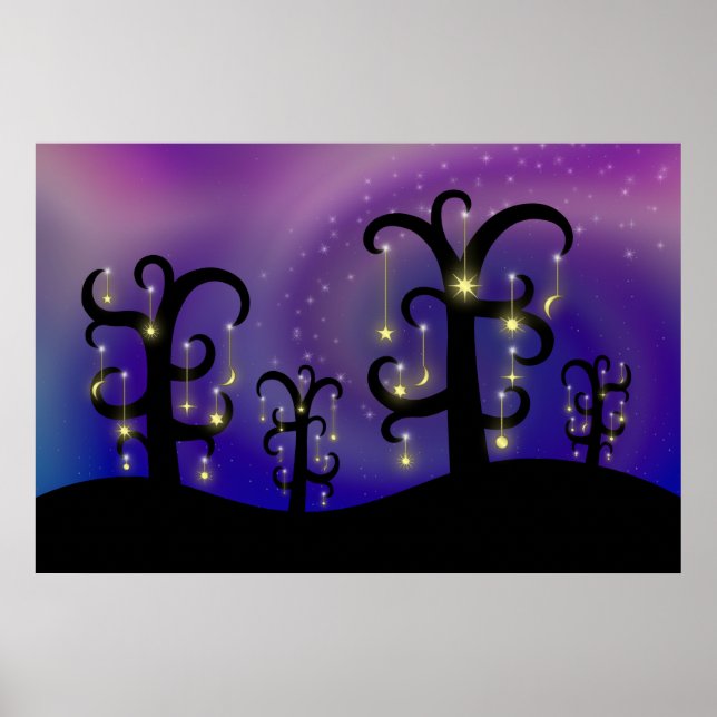 Orchard of Stars Print Poster (Vorne)
