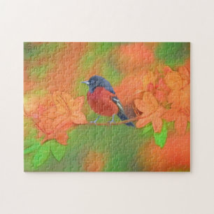 Orchard Oriole Songbird Malerei Original Bird Art