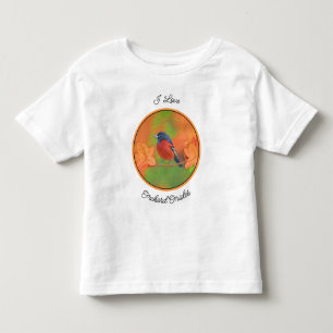 Orchard Oriole Songbird Malerei Original Bird Art Kleinkind T-shirt