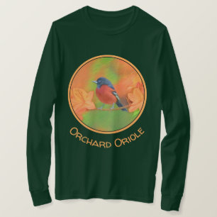 Orchard Oriole Songbird Malerei Original Bird Art T-Shirt