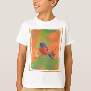 Orchard Oriole Songbird Malerei Original Bird Art T-Shirt