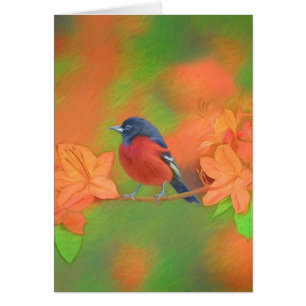 Orchard Oriole Songbird Peinture Oiseau original