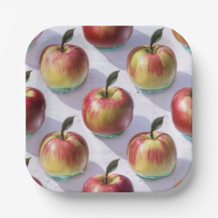 Orchard Red Apple Harvest Paper Teller