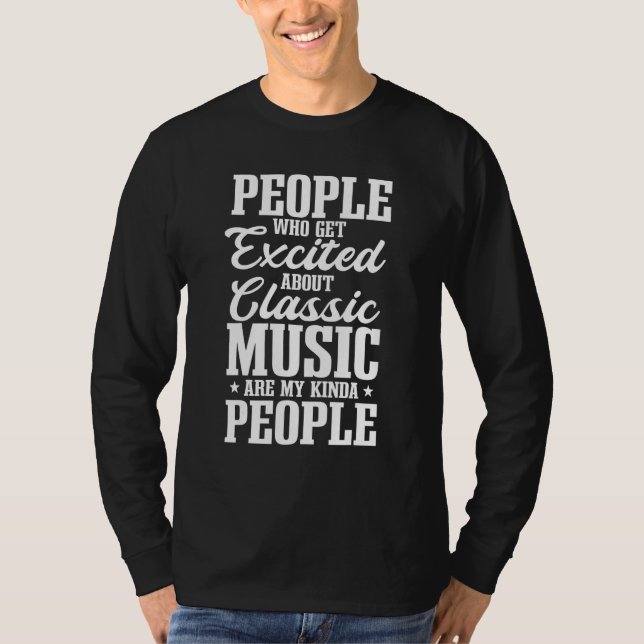 Orchester Dirigent Chorleiter Maestro Klassik T-Shirt (Vorderseite)