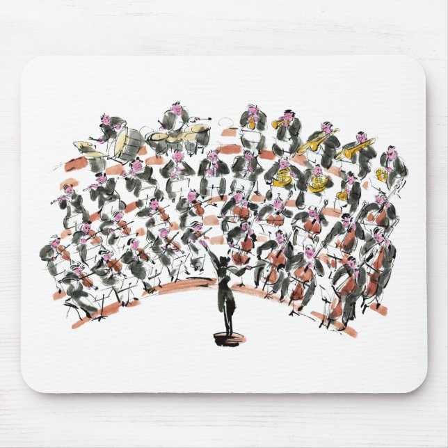 Orchester Mousepad (Vorne)
