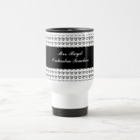 Orchester oder Musik-Lehrer-Reise-Tasse
