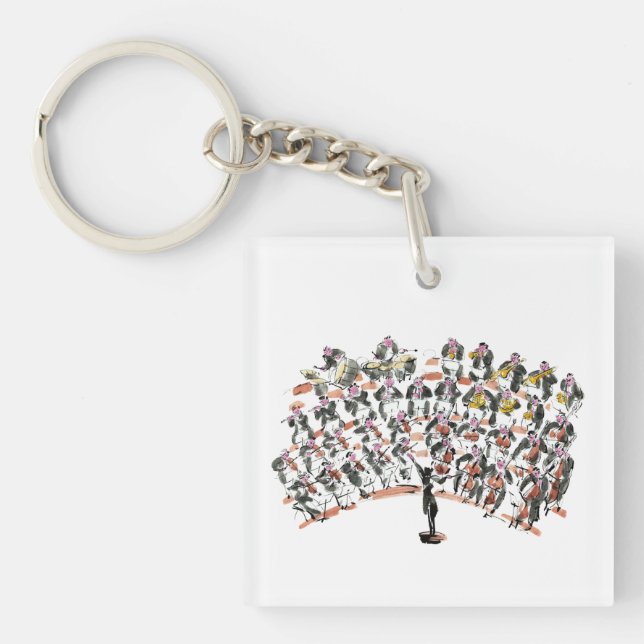 Orchester Schlüsselanhänger (Vorderseite)