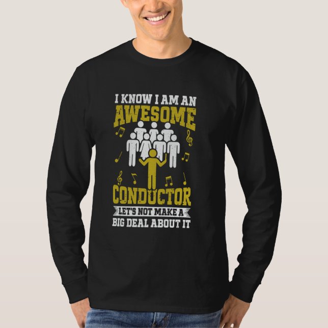 Orchesterdirigent T-Shirt (Vorderseite)
