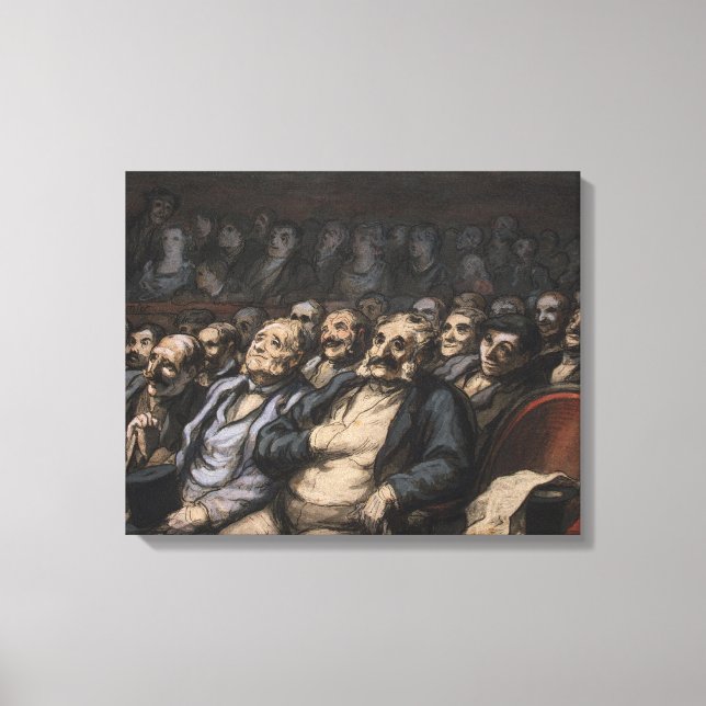 Orchestersitz, c.1856 leinwanddruck (Vorderseite)