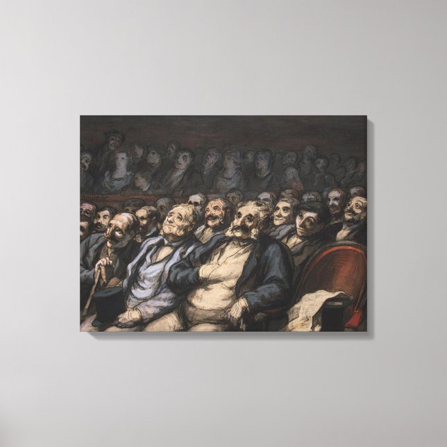 Orchestersitz, c.1856 leinwanddruck (Vorderseite)