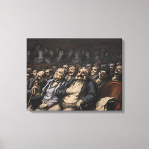 Orchestersitz, c.1856 leinwanddruck