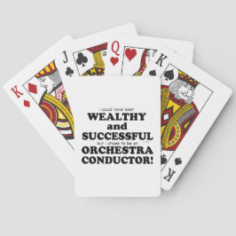 Orchestra Conductor Wealthy & Successy Spielkarten