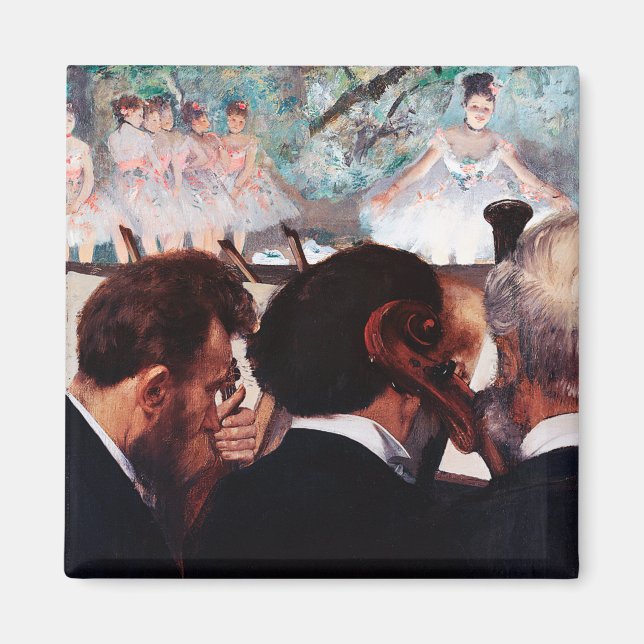 Orchestra Musicians, Edgar Degas Magnet (Vorne)