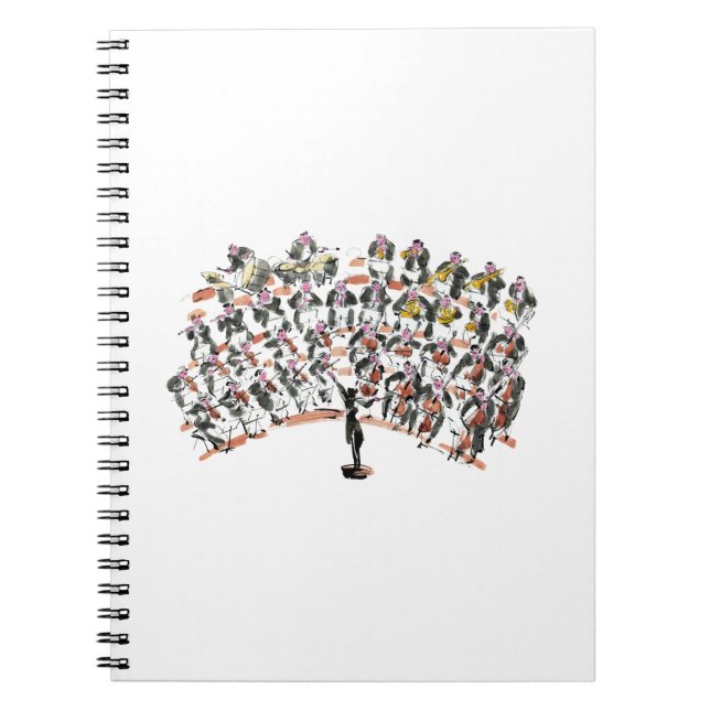Orchestra Notebooks & Journals Notizblock (Vorderseite)