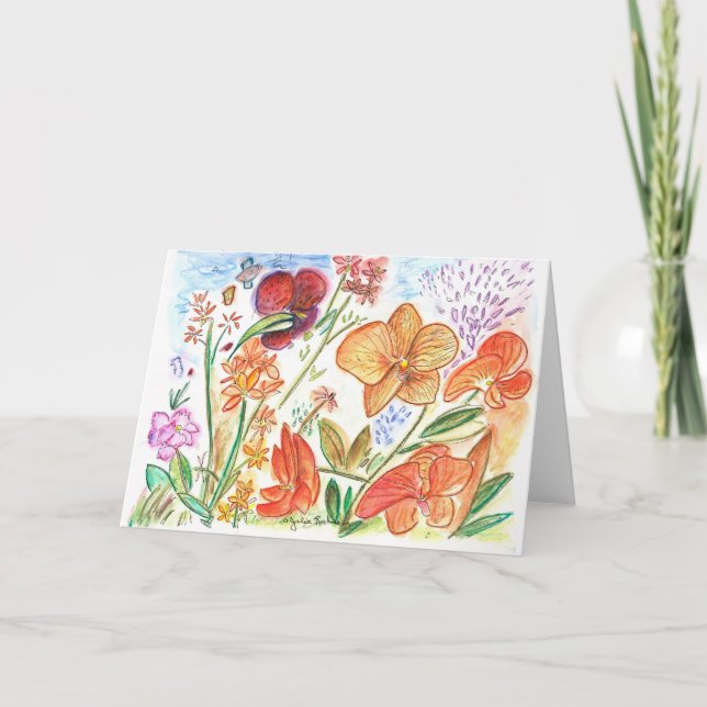 Orchid 9 karte (Vorderseite)