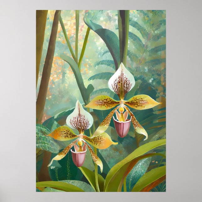 Orchid Art V42 Poster (Vorne)