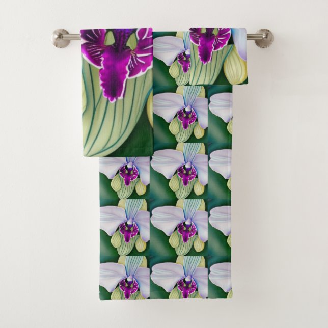 Orchid Beauty Badhandtuch Set (Insitu)