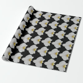 Orchid Blume Muster für Gärtner und Blüten Geschenkpapier